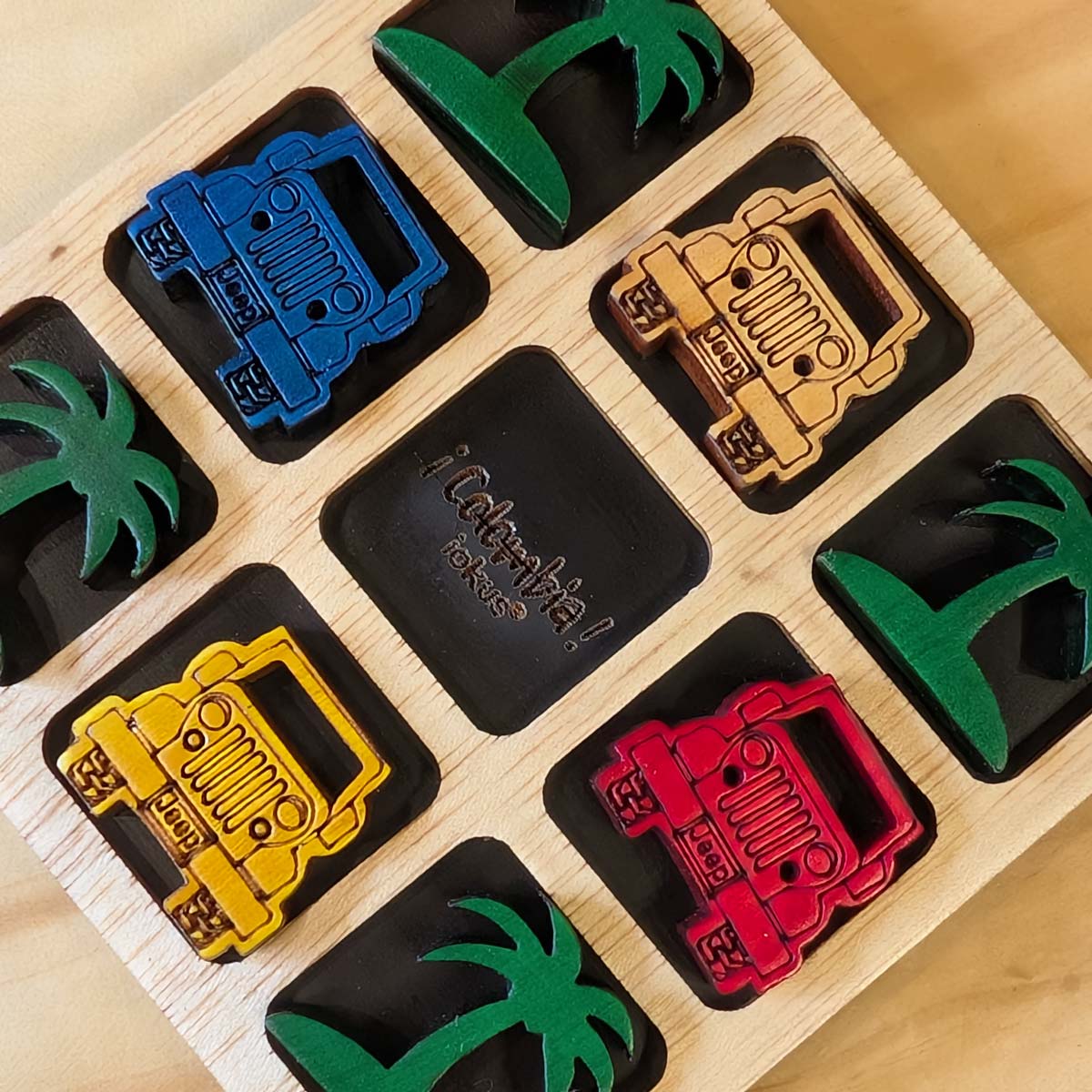 Juego Triqui Tic Tac Toe portátil