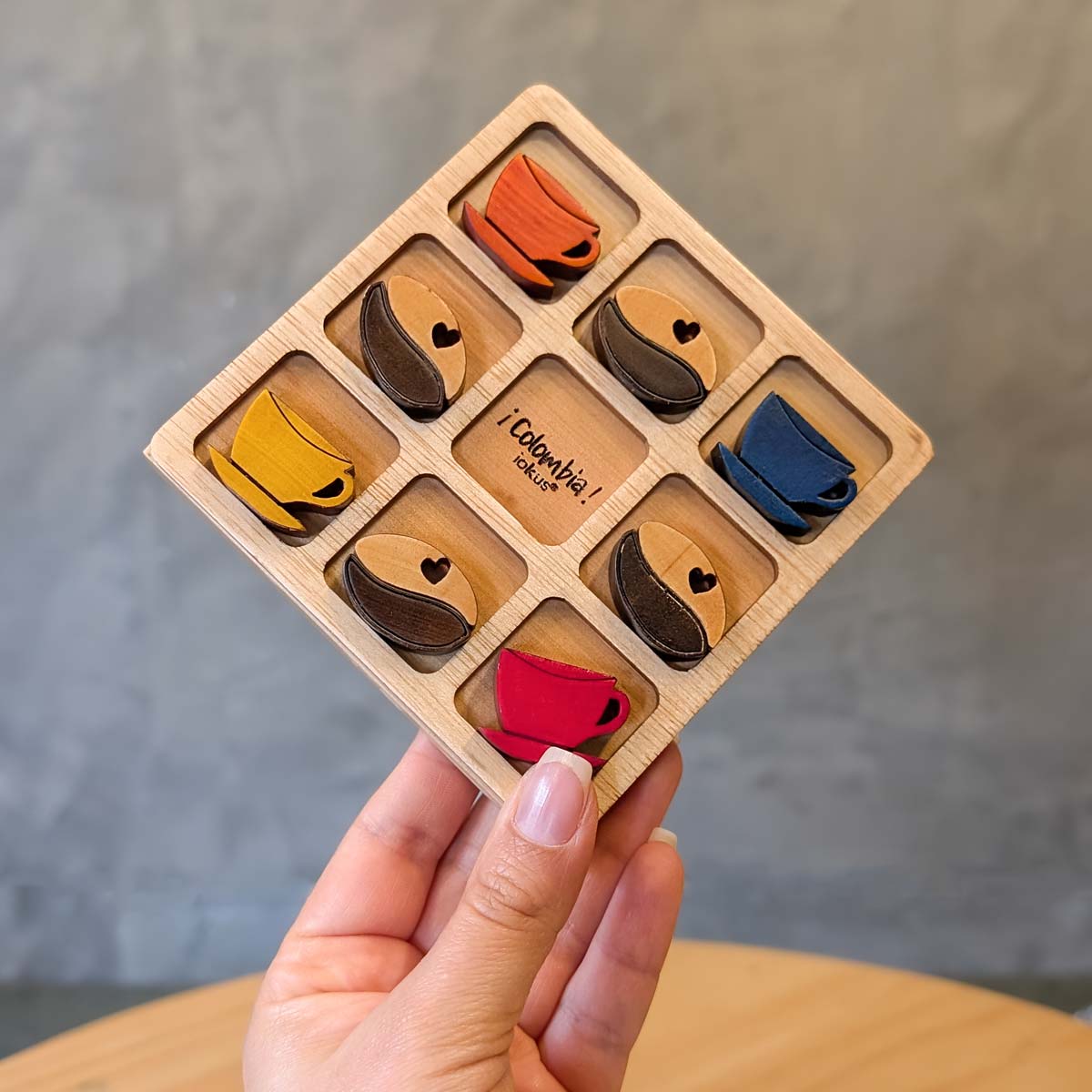 Juego Triqui Tic Tac Toe portátil